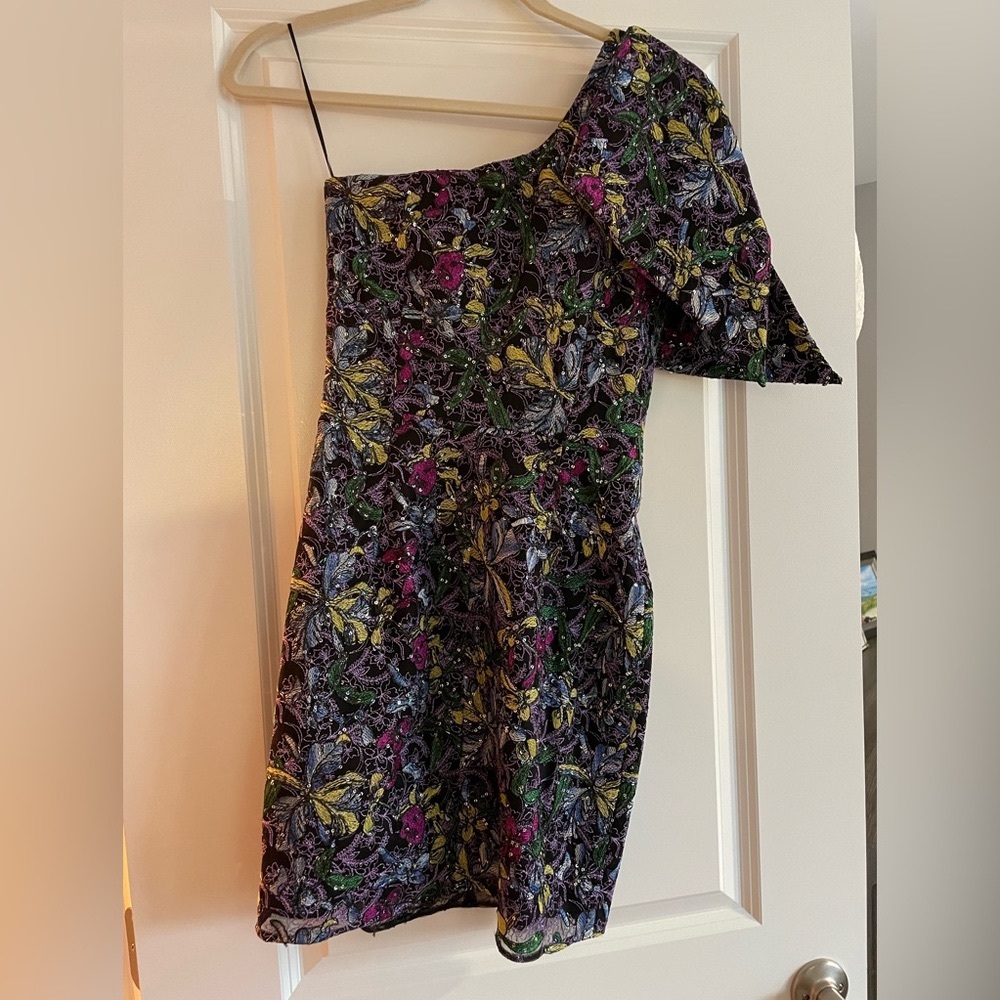 Dress the population mini dress